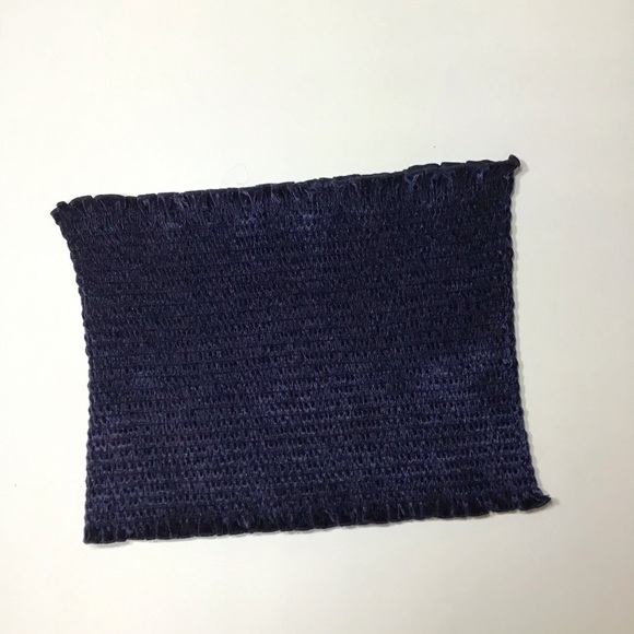 𝅺hollister Velvet Tube Top - Picture 3 of 3